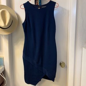Navy blue dress